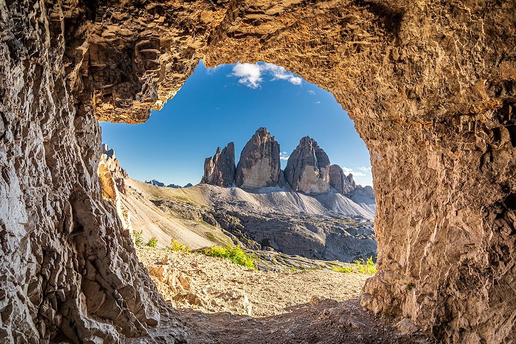 Image Tre Cime Di Lavaredo à pied - randonnée sportive Dolomites - Cortina d'Ampezzo
