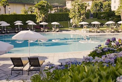 © Andrea Padeluzi - Piscine de l'hôtel - Iles Borromées - Italie Piscine de l'hôtel - Iles Borromées - Italie