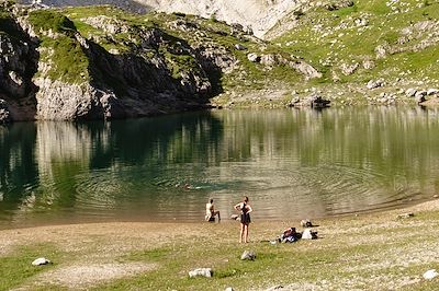 Lac Lago di Coldai - Dolomites - Italie