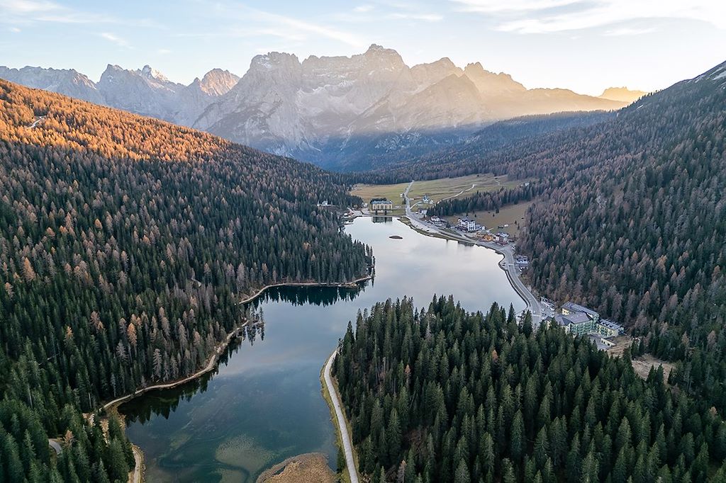 Image Les Dolomites en VTT - vélo dans les Dolomites - Tre Cime