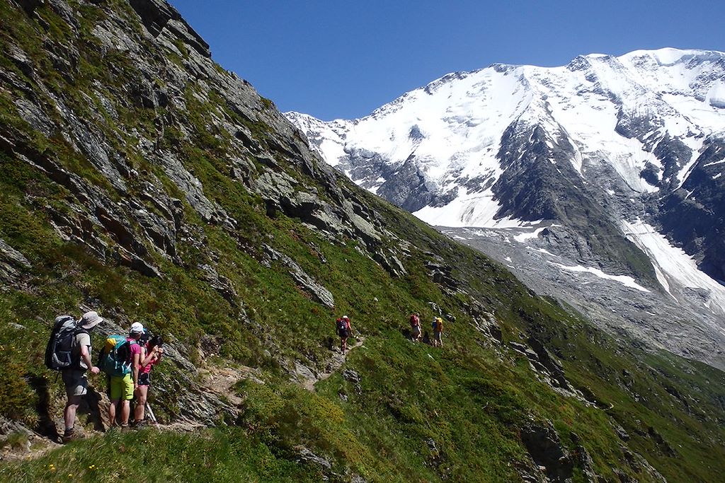 Image Tour Des Géants - Randonnée Val D'Aoste - Mont Rose - Mont Cervin