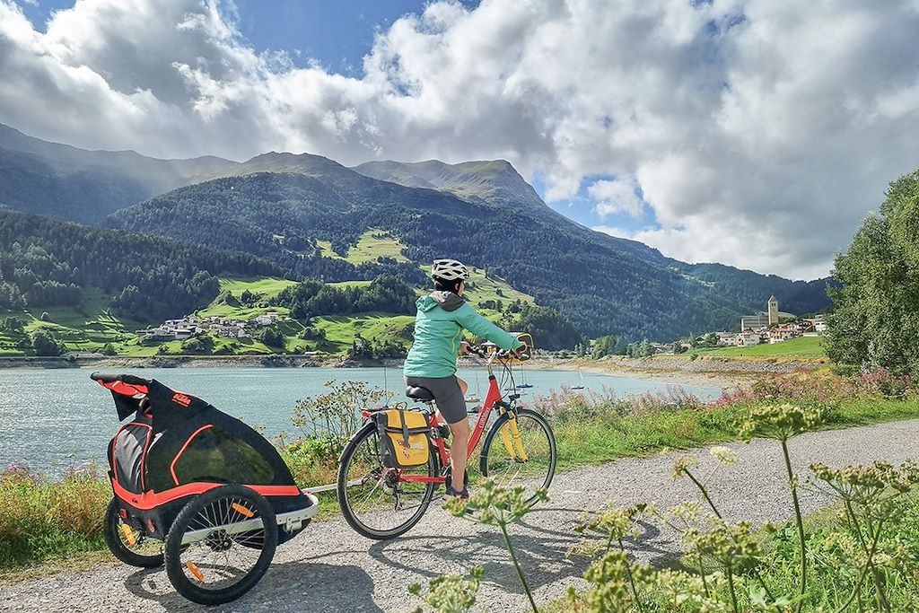 Image Les Dolomites à vélo en famille - Tyrol du Sud à vélo - Italie en famille