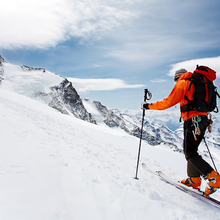 Perfectionnement ski de rando dans le Val Maira