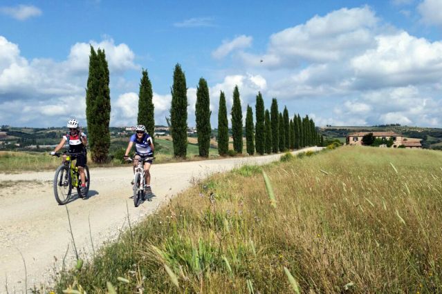 Voyage à vélo - Les beautés de la Toscane en VTT