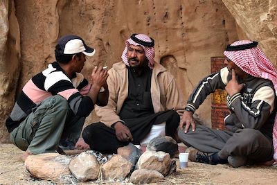 Dans le wadi Rum - Jordanie