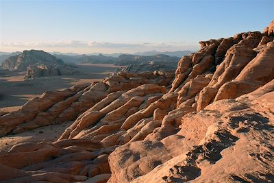 Dans le wadi Rum - Jordanie