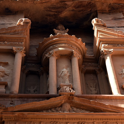 Cité antique de Petra, désert du wadi Rum