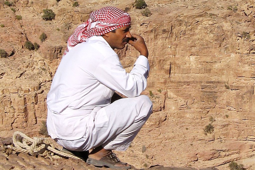 Image randonnée wadi Rum - wadi Araba - bivouac