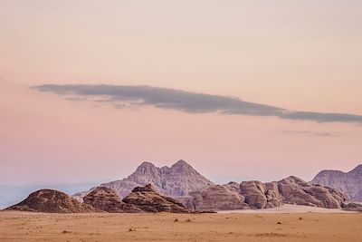 Les sentiers du désert jordanien