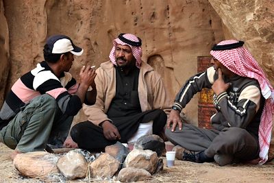 Dans le wadi Rum - Jordanie