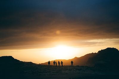 Montagnes d'Arabie et dunes rouges