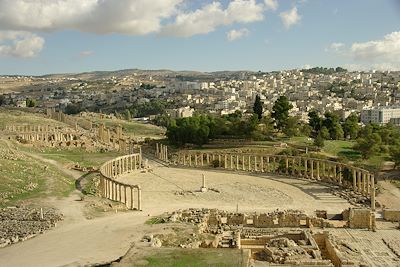 Forum Ovale - Jerash - Jordanie