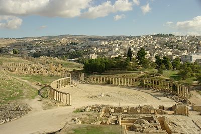 Forum Ovale - Jerash - Jordanie