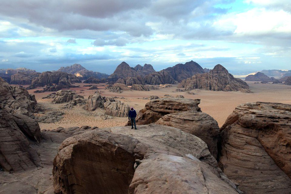 Image Randonnée vallée Arc en Ciel - ascension Umm al Dami - randonnée forêt d'Ajloun - Visite de Petra -