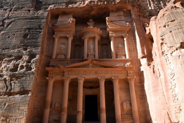 Cité antique de Petra, désert du wadi Rum