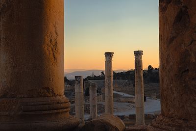 © Delphine Sinanian pour Terres d'Aventure - L'ancienne cité romaine de Jerash L'ancienne cité romaine de Jerash