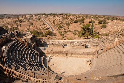 © Delphine Sinanian pour Terres d'Aventure - Umm Qais - Théâtre romain Umm Qais - Théâtre romain