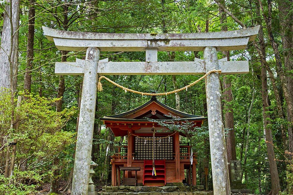 Image randonnée Kumano Kodo - Pélerinage Japon