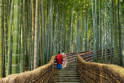  Arashiyama - Forêt de bambous - Kyoto - Japon