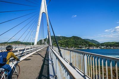 A vélo sur Shimanami Kaido - Japon