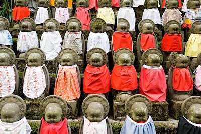 Gizos - pelerinage des 88 temples - île de Shikoku - Japon
