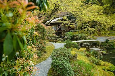 © Christophe Migeon - Jardins Hakusa-sonso - Kyoto - île de Honshu - Japon Jardins Hakusa-sonso - Kyoto - île de Honshu - Japon
