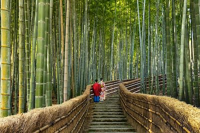  Arashiyama - Forêt de bambous - Kyoto - Japon