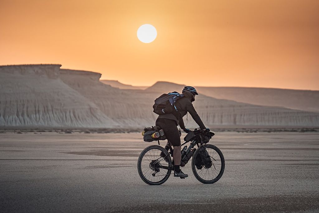 Image Traversée du Mangystau à vélo - Cédric Tassan - Le Kazakhstan à vélo