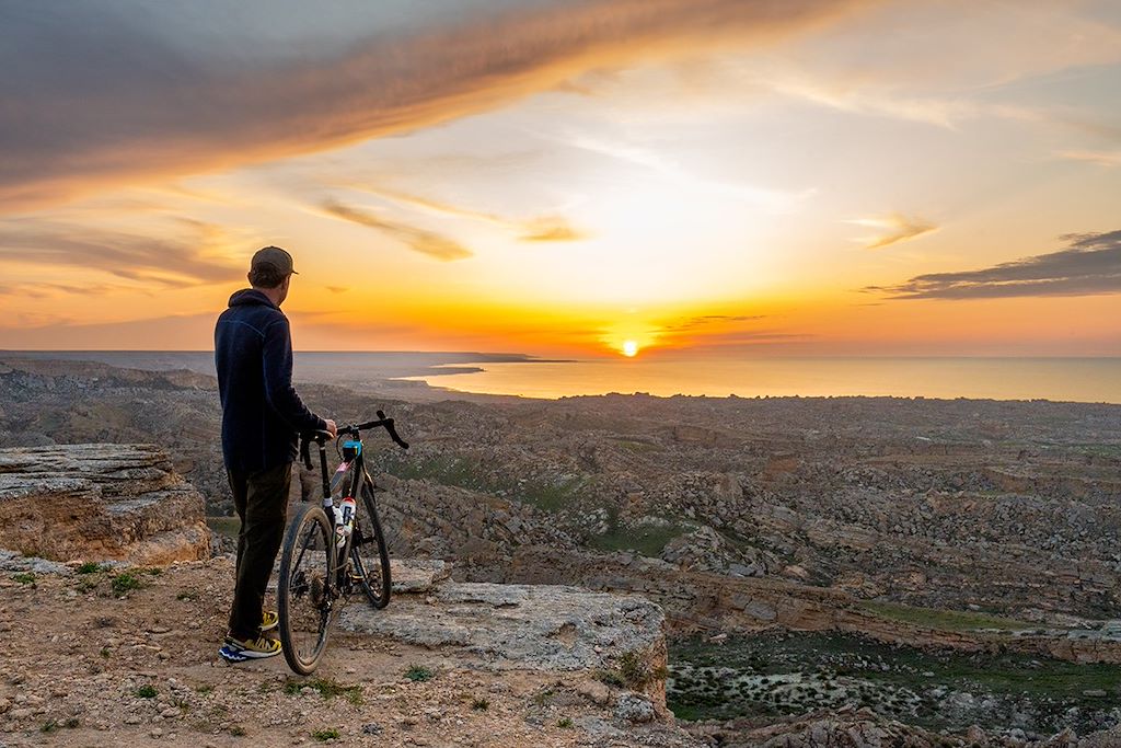 Image Traversée du Mangystau à vélo - Cédric Tassan - Le Kazakhstan à vélo