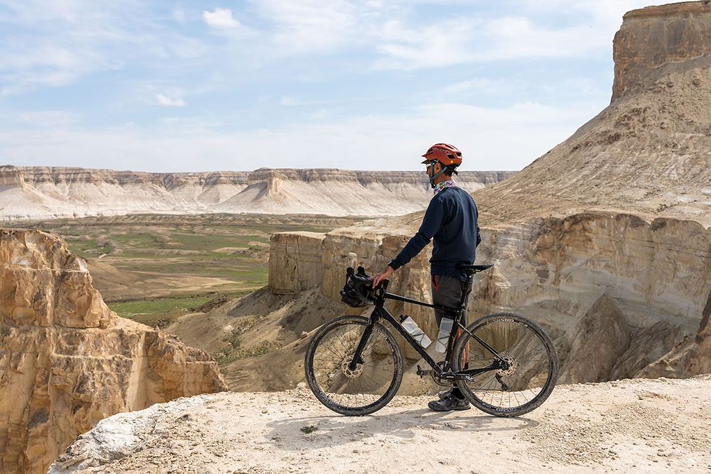 Image Traversée du Mangystau à vélo - Cédric Tassan - Le Kazakhstan à vélo