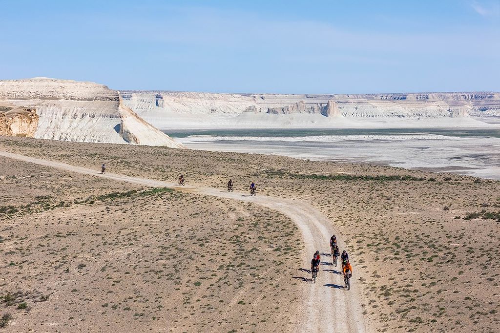 Image Traversée du Mangystau à vélo - Cédric Tassan - Le Kazakhstan à vélo