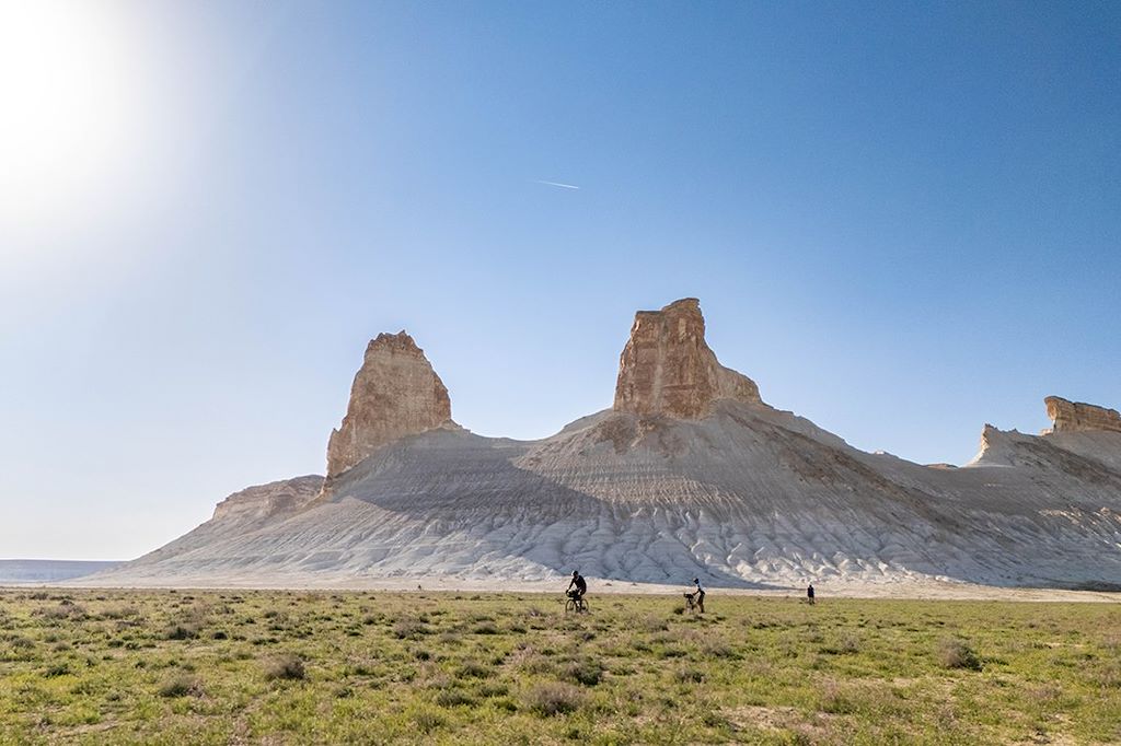 Image Traversée du Mangystau à vélo - Cédric Tassan - Le Kazakhstan à vélo