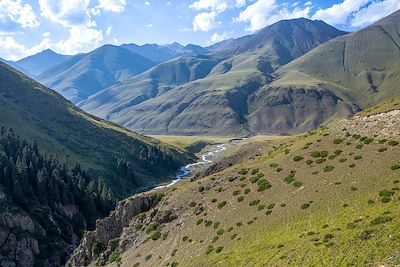 © Evgeny_D / iStock - Vallée de Chong-Kemin - Kirghizistan Vallée de Chong-Kemin - Kirghizistan