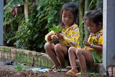 Jeunes filles - Cambodge