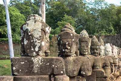 Rampe d'accès - Angkor - Siem Reap - Cambodge