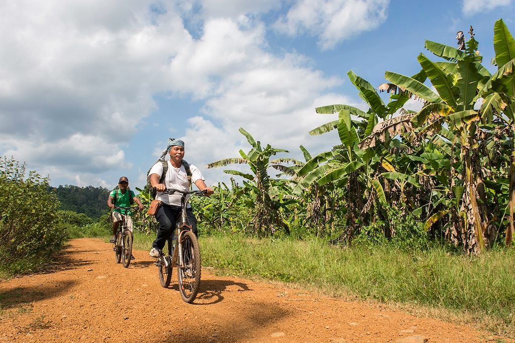 Image Voyage d'Angkor à Phnom Penh - Le mékong à vélo - Temple d'Angkor à vélo