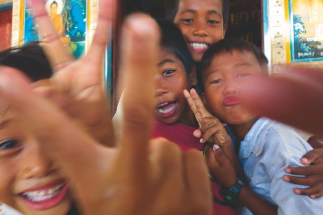 Enfants - Siem Reap - Cambodge
