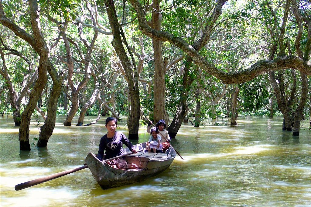 Image Lac Tonlé Sap - Visite Temple Angkor Vat - Plage Koh Rong