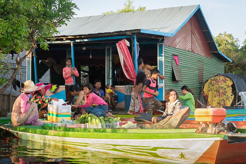 Image Lac Tonlé Sap - Visite Temple Angkor Vat - Plage Koh Rong