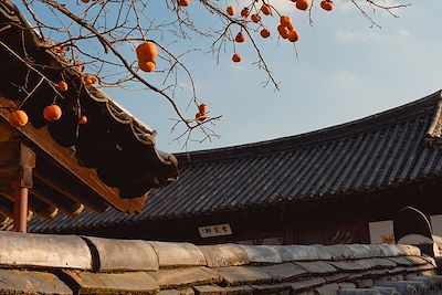 le village de Hahoe , Andong