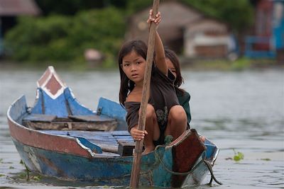 Dans la réserve naturelle de Prek Toal - Cambodge