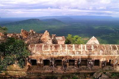 Temple de Preah Vihear et la chaîne des Dangrek - Cambodge