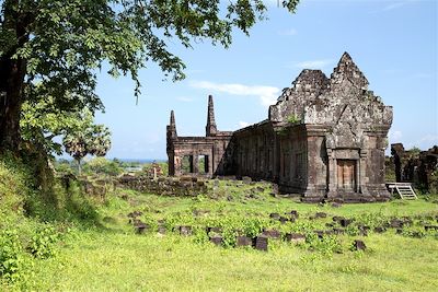 © Alexandre Renon - Temple khmer - Vat Phou Champassak - Patrimoine mondial de l'humanité Unesco - Laos Temple khmer - Vat Phou Champassak - Patrimoine mondial de l'humanité Unesco - Laos