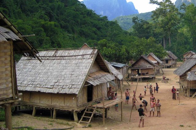 Image Rando et ethnies du nord Laos
