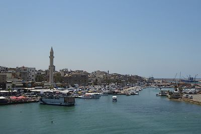 Saïda depuis la citadelle de la mer - Liban