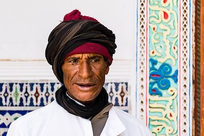 Berbère dans la vallée du Draa - Maroc