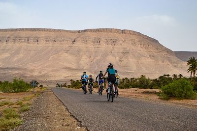 VTT dans la vallée du Draa - Maroc