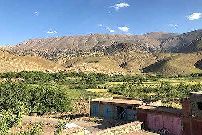 © Nicolas Rakotomavo - Vallée des Bougmez - vue du gîte - Maroc Vallée des Bougmez - vue du gîte - Maroc