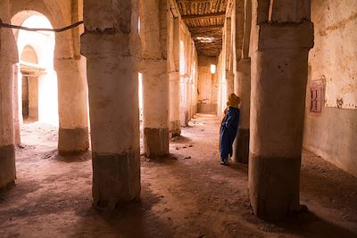© Brice Portolano - L’ancienne mosquée de M’Hamid - Maroc L’ancienne mosquée de M’Hamid - Maroc