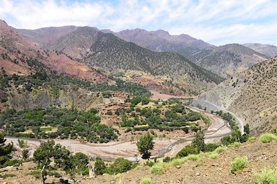 La vallée de la Tessaout - Maroc